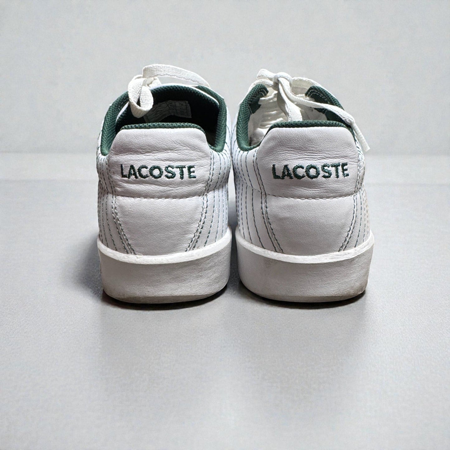 Vintage Lacoste Men’s Tempos Low Sneakers White/Green Men's 8.5 - MST GoodsLacoste