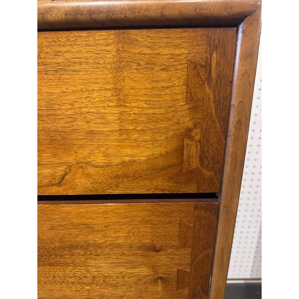 Vintage Lane Acclaim Mid Century Walnut Highboy Dresser - MST GoodsLane
