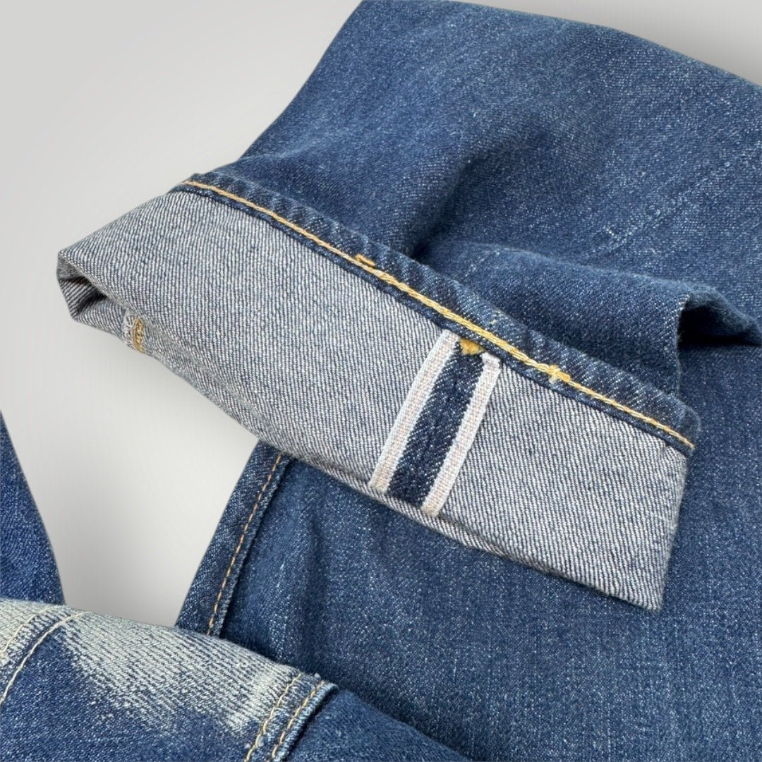 Vintage Levi's Big E 701 Women's Selvedge 1940s Full Hip Thigh 26" Waist XS sz 2 - MST GoodsVintage