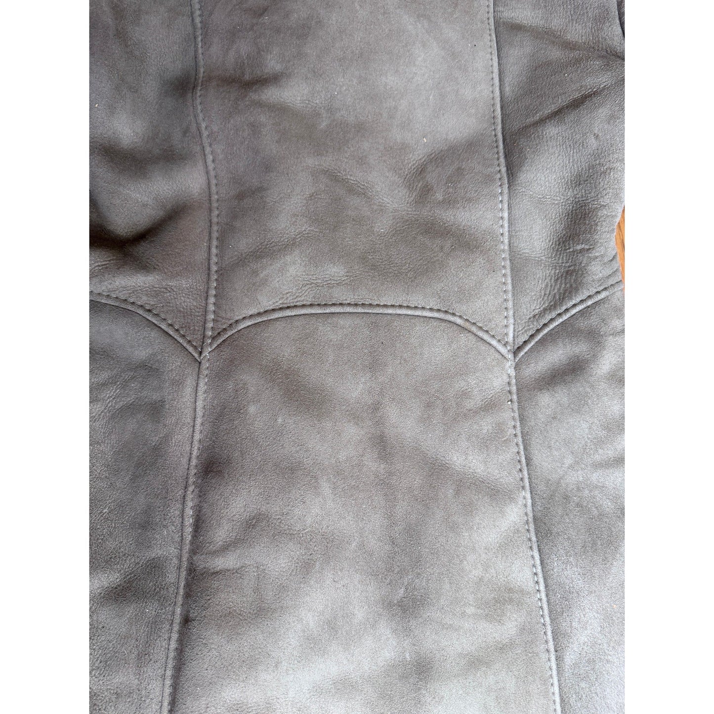 Vintage Sheepskin Shearling Fur Suede Penny Lane Style Medium Women Fitted - MST GoodsUnbranded