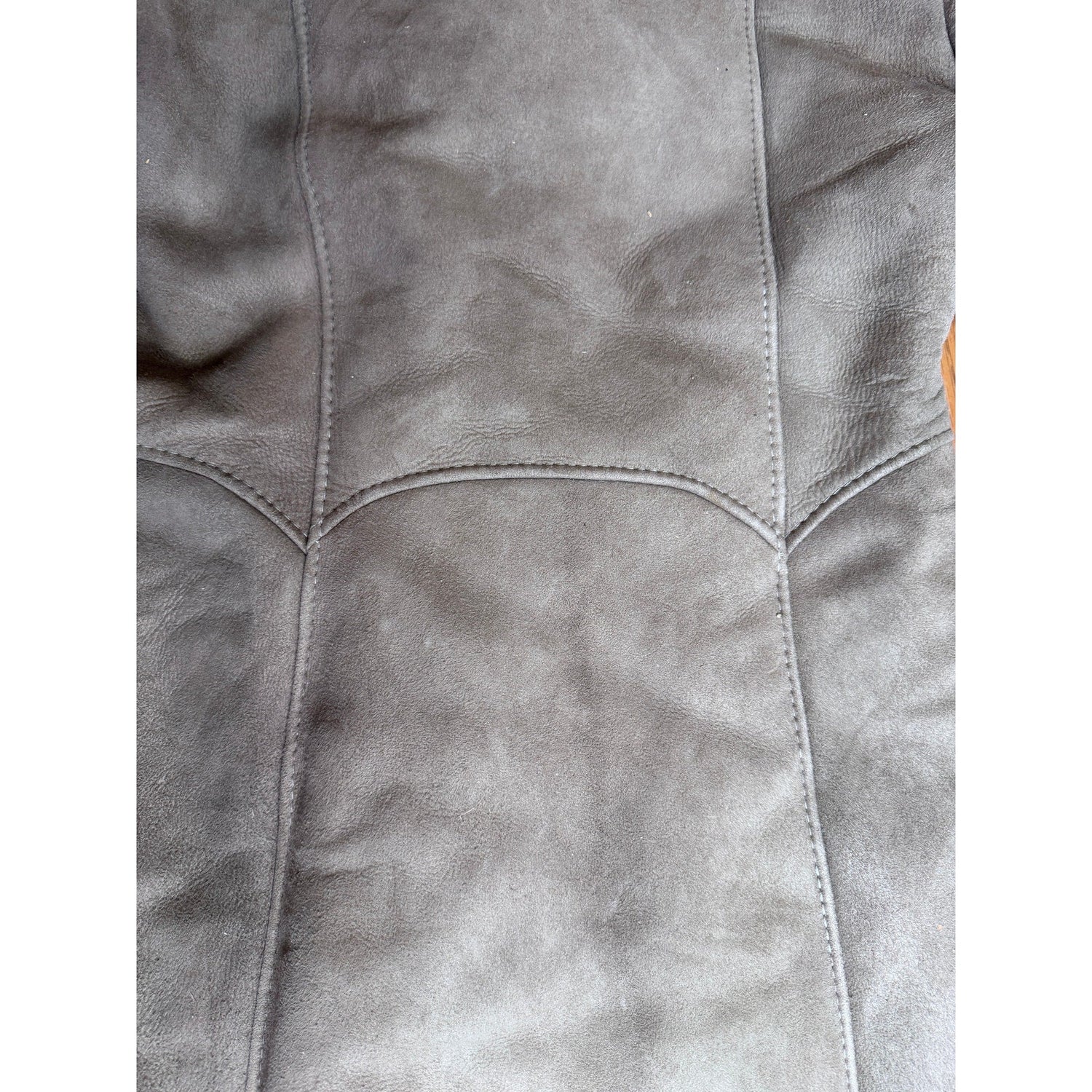 Vintage Sheepskin Shearling Fur Suede Penny Lane Style Medium Women Fitted - MST GoodsUnbranded