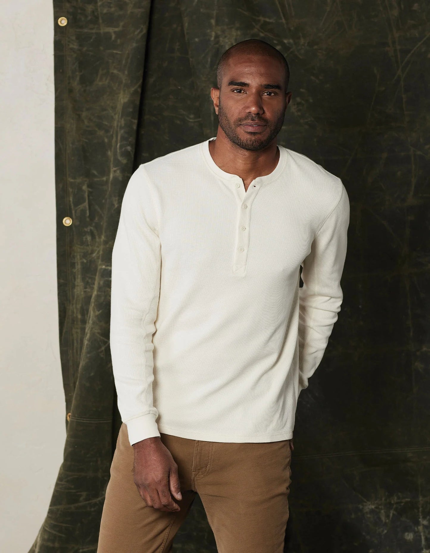 Vintage Thermal Mountain Henley - MST GoodsThe Normal Brand