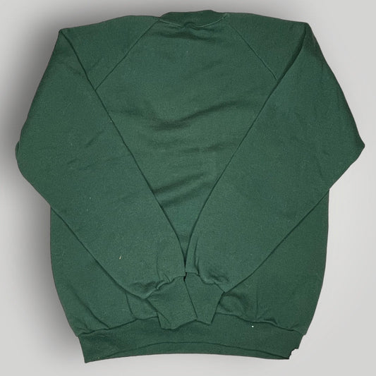 Vintage Top Alpena Jerzees L Raglan Sleeve Sweatshirt Pullover Crewneck Green H - MST GoodsJerzees