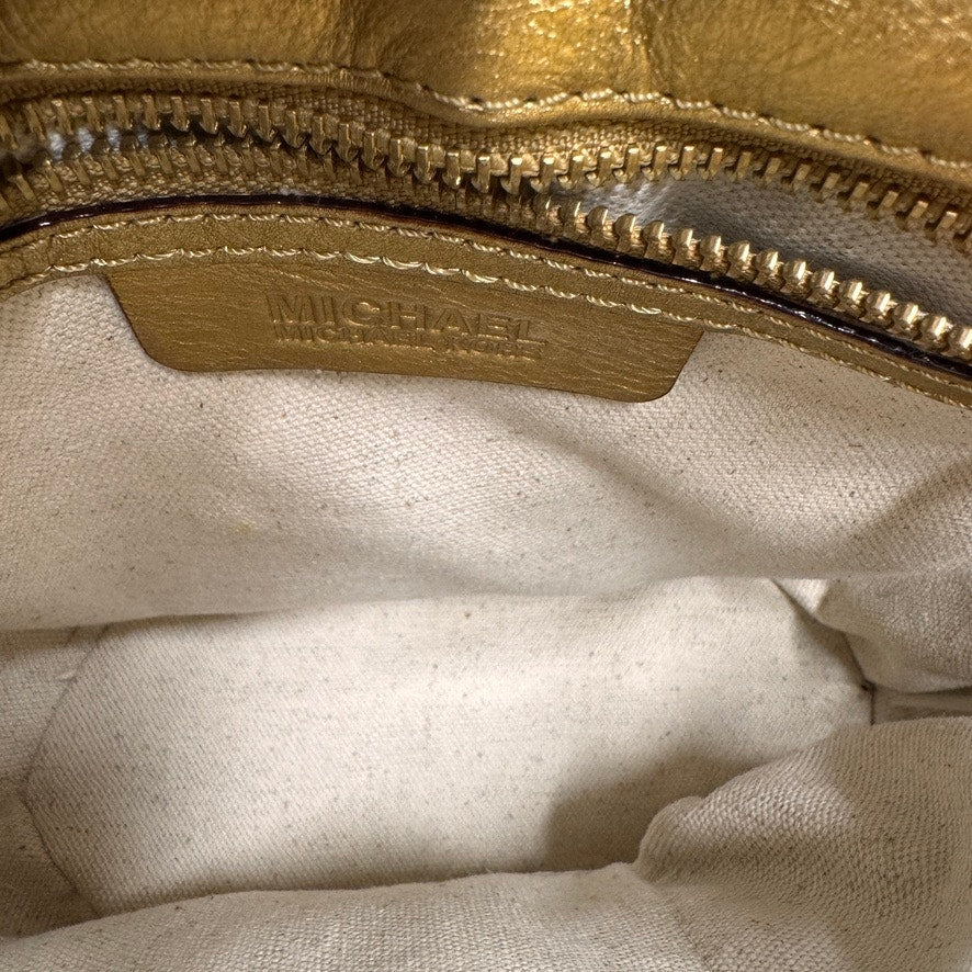 Vintage Y2k Michael Kors Santorini Raffia Leather Purses Shoulder Bags - MST GoodsVintage