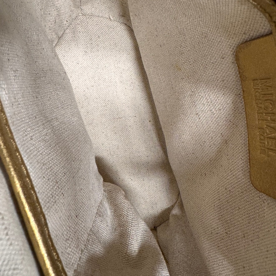 Vintage Y2k Michael Kors Santorini Raffia Leather Purses Shoulder Bags - MST GoodsVintage