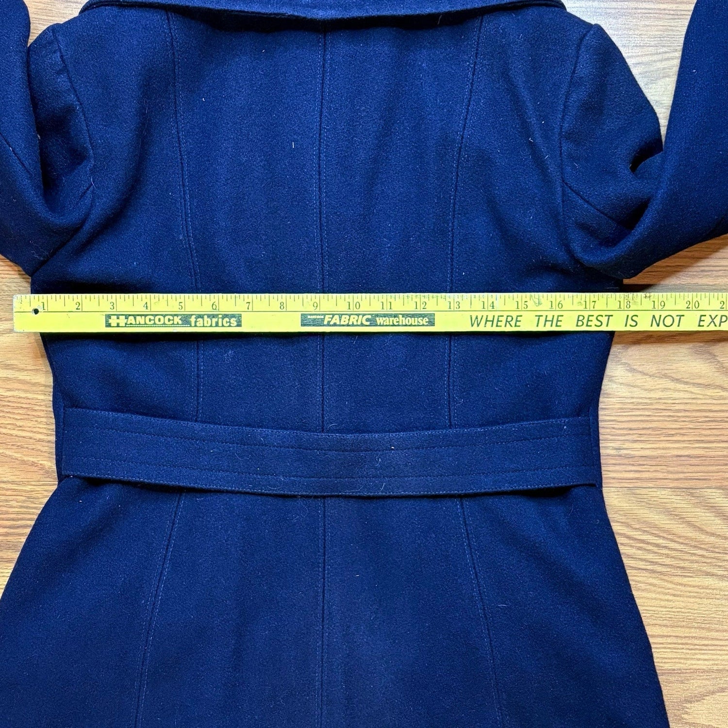 Vtg 1940s Navy Military Style Coat Womens Small Double Breasted Lion Buttons - MST GoodsVintage