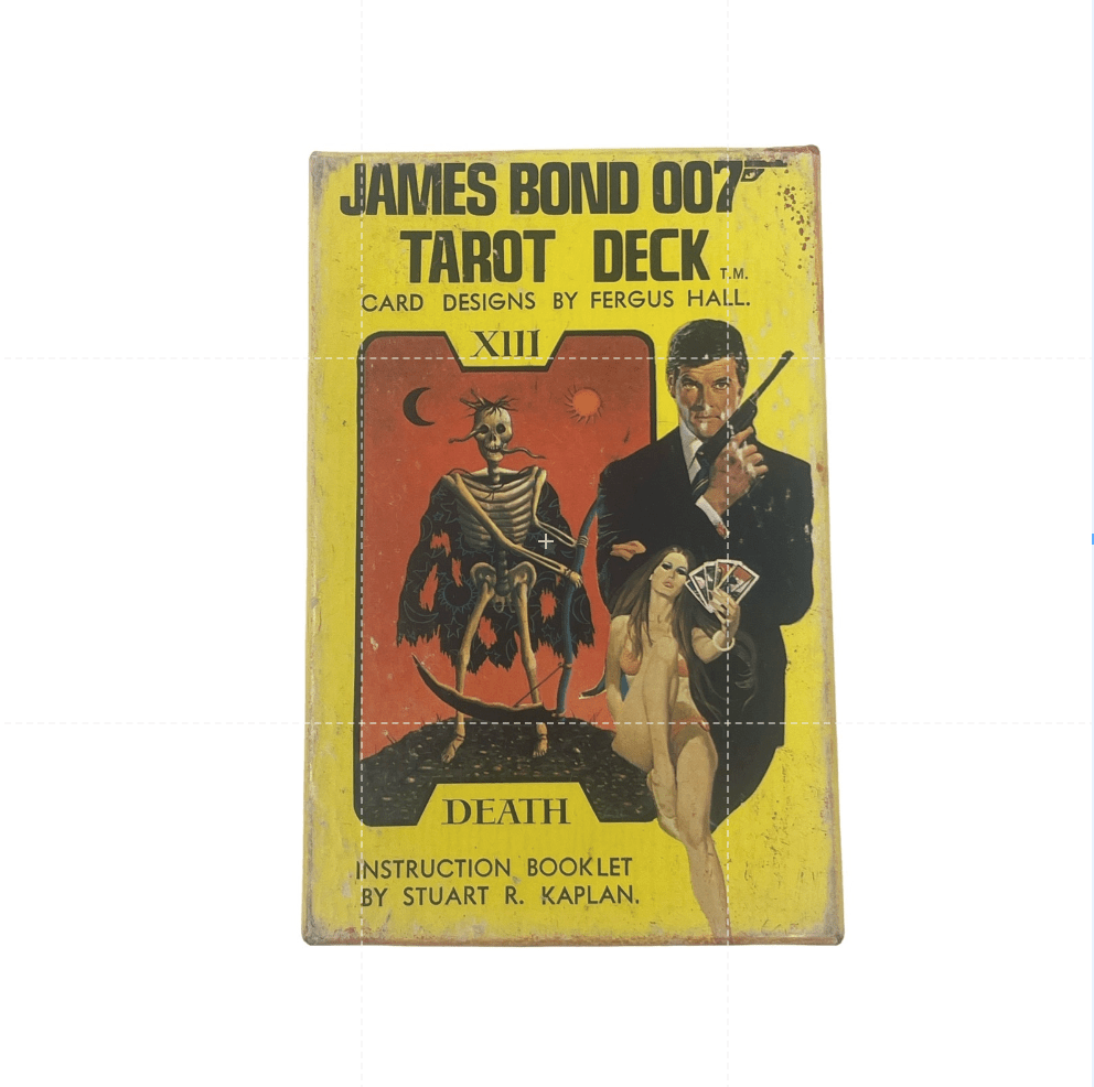 Vtg James Bond 007 Tarot Cards 1973 Fergus Hall Complete Deck - MST GoodsVintage