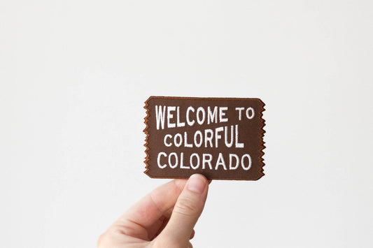 Welcome to Coloruful Colorado Embroidery Patch - MST GoodsSquatchy