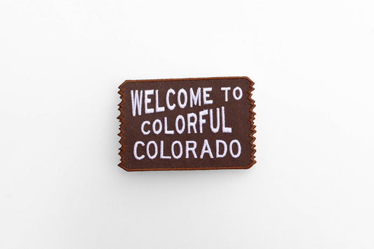 Welcome to Coloruful Colorado Embroidery Patch - MST GoodsSquatchy