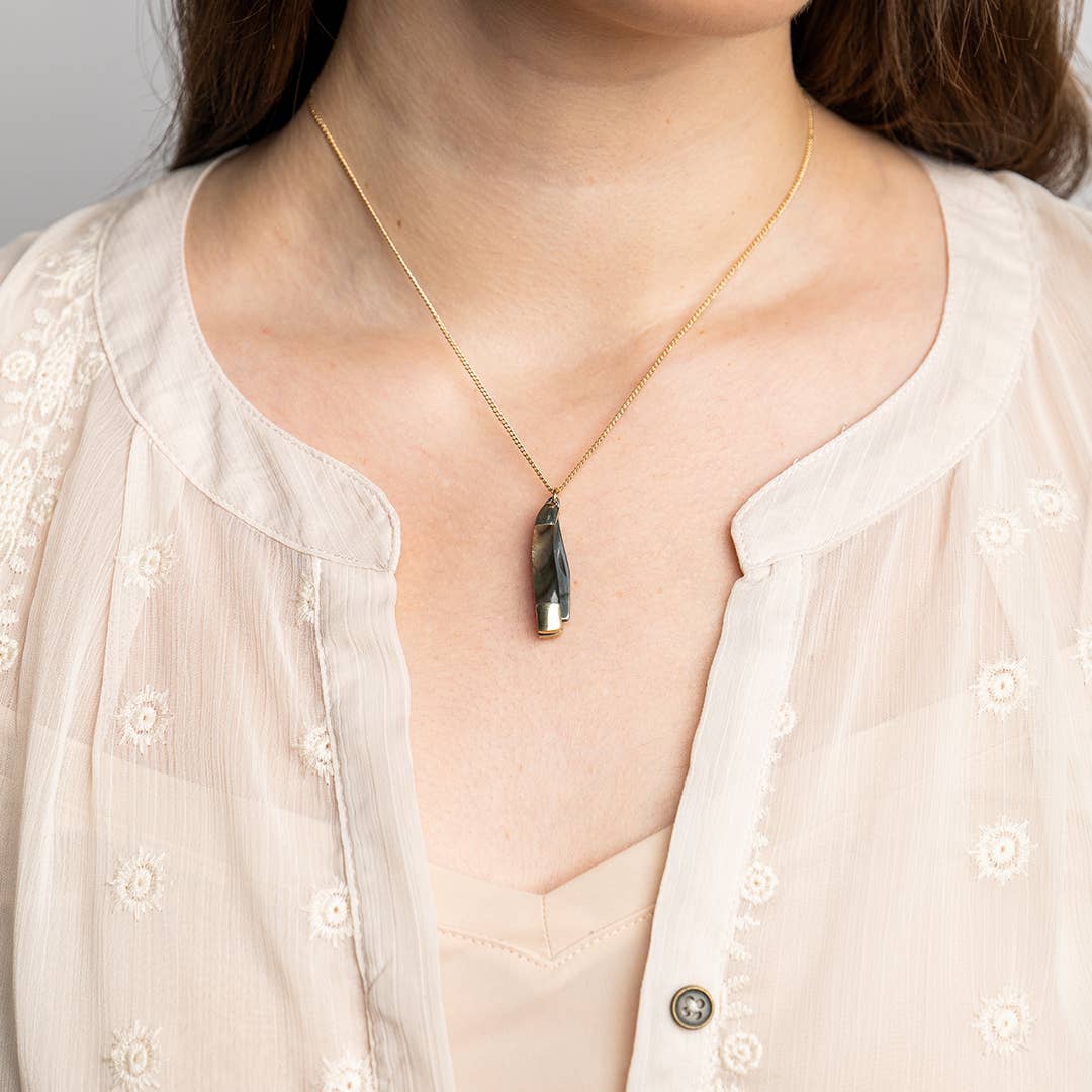 Willow Knife in Abalone Necklace - MST GoodsNecklacesOrnamental Things