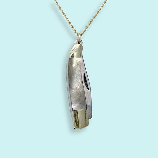 Willow Knife in Abalone Necklace - MST GoodsNecklacesOrnamental Things
