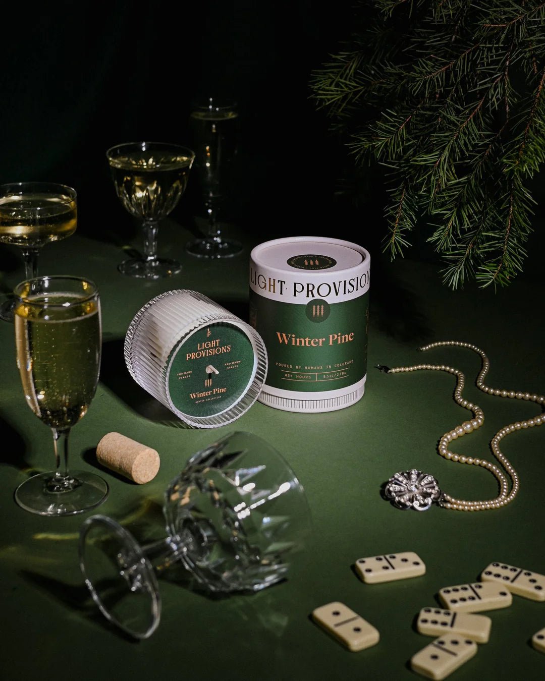 Winter Pine Candle - MST GoodsLight Provisions