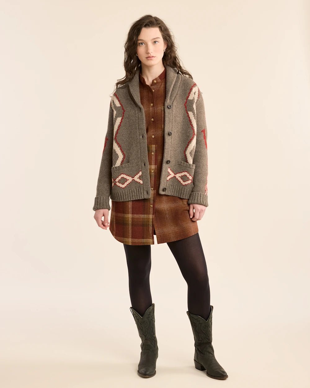 WOMEN'S HERITAGE LAMBSWOOL CARDIGAN - MST GoodsPendleton
