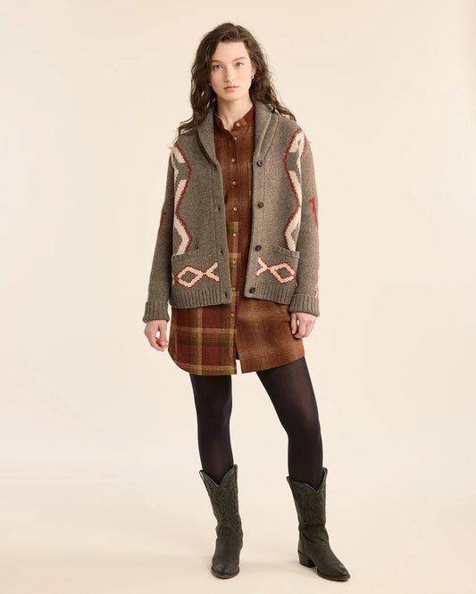 WOMEN'S HERITAGE LAMBSWOOL CARDIGAN - MST GoodsPendleton