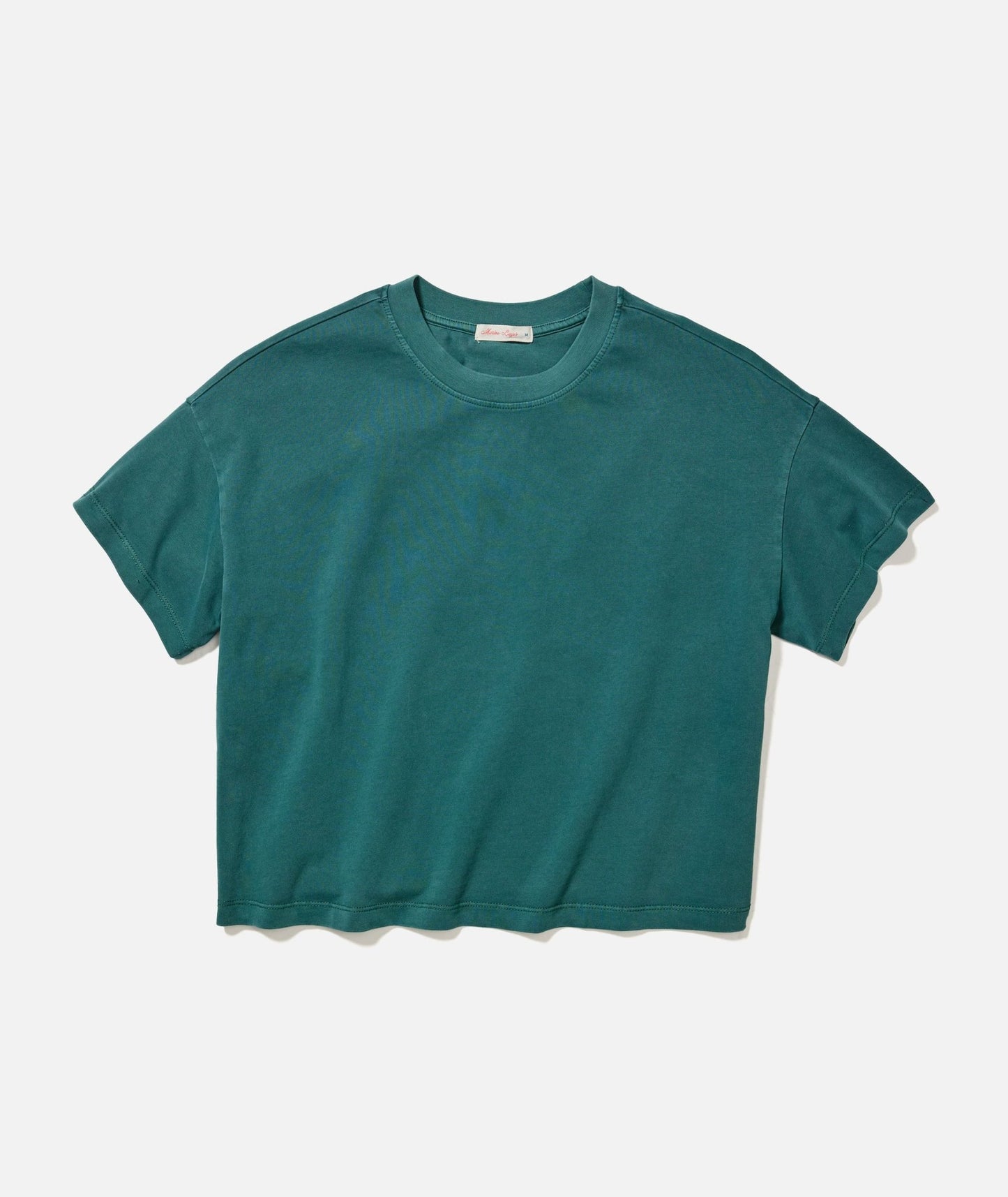 Women's Luxe Jersey Crew Tee in Rainforest - MST GoodsMarine Layer