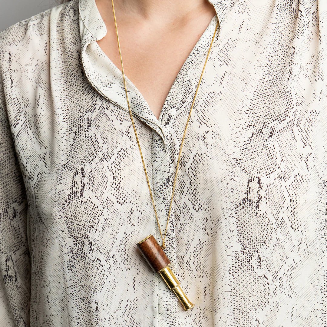 Wood Telescope Necklace - MST GoodsOrnamental Things