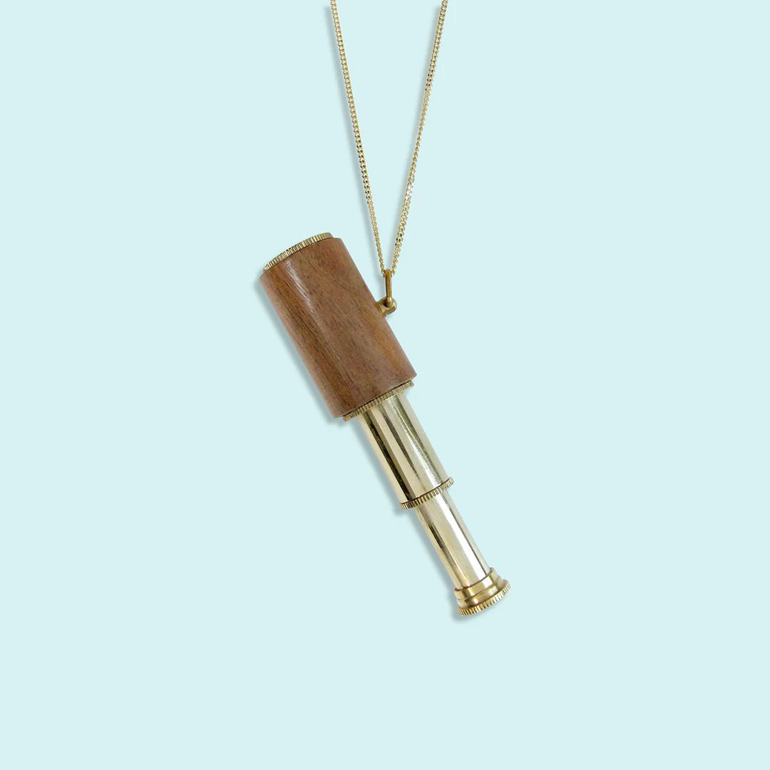 Wood Telescope Necklace - MST GoodsOrnamental Things