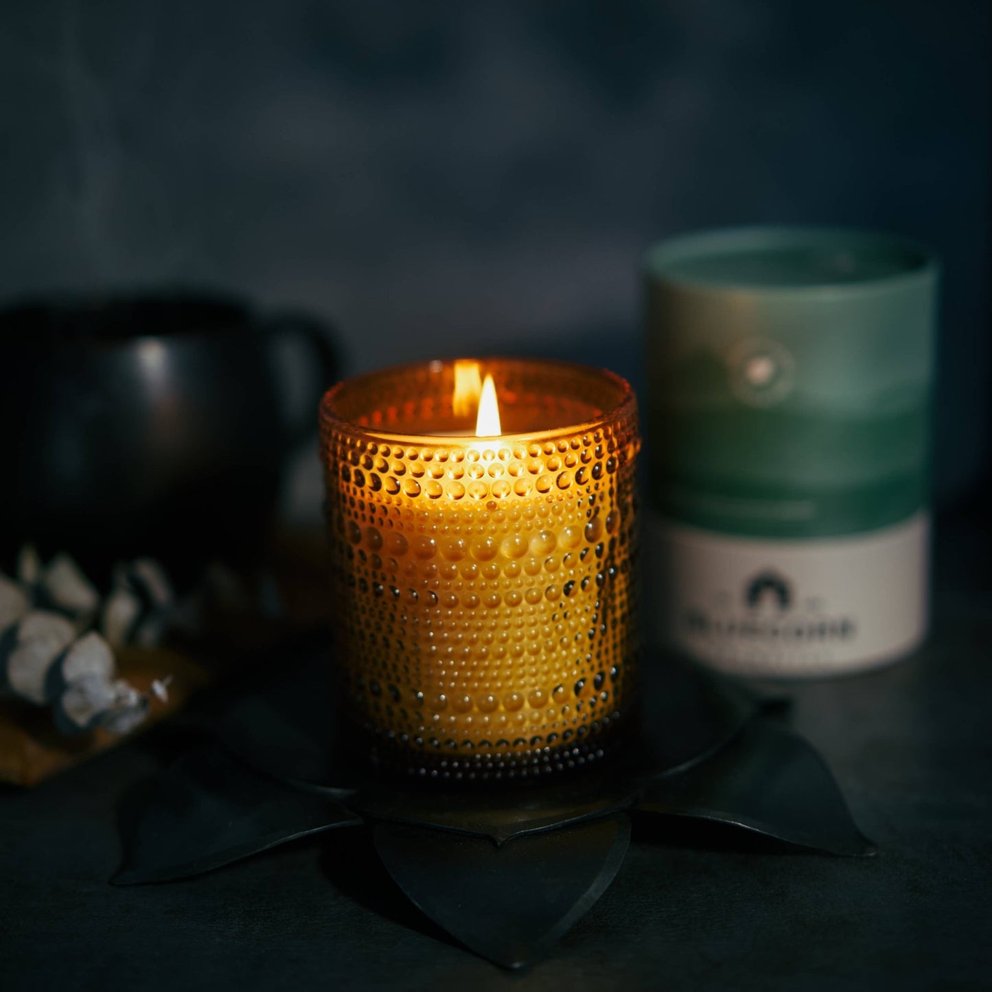 Woodsy Pine Scented Candle – Vegan Coconut Wax & Clean Fragrance - MST GoodsBluecorn Candles