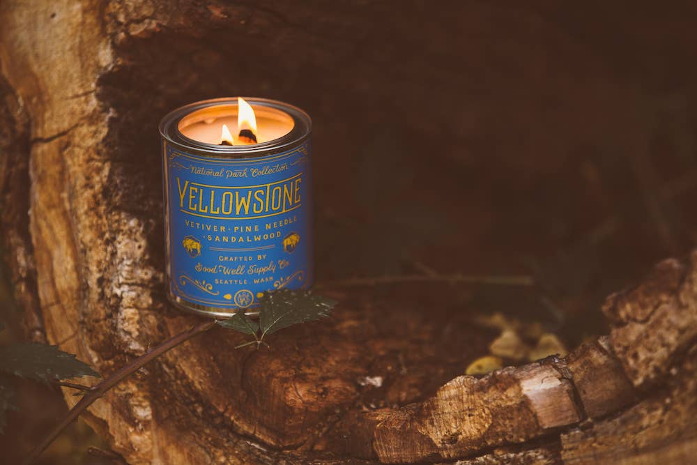 Yellowstone National Park Candle - MST GoodsGood & Well Supply Co.
