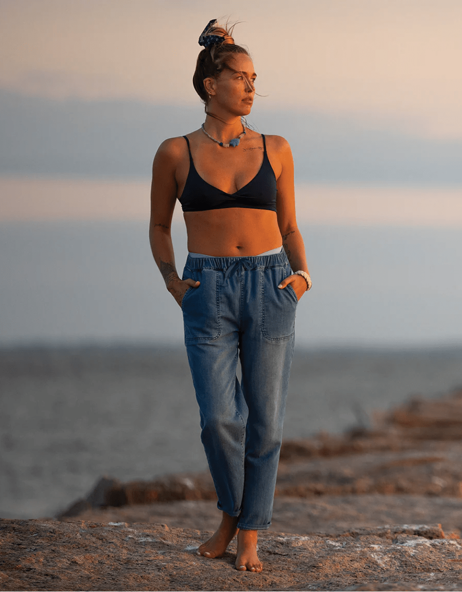 Zoe Lightweight Denim Pant - MST GoodsCarve Designs