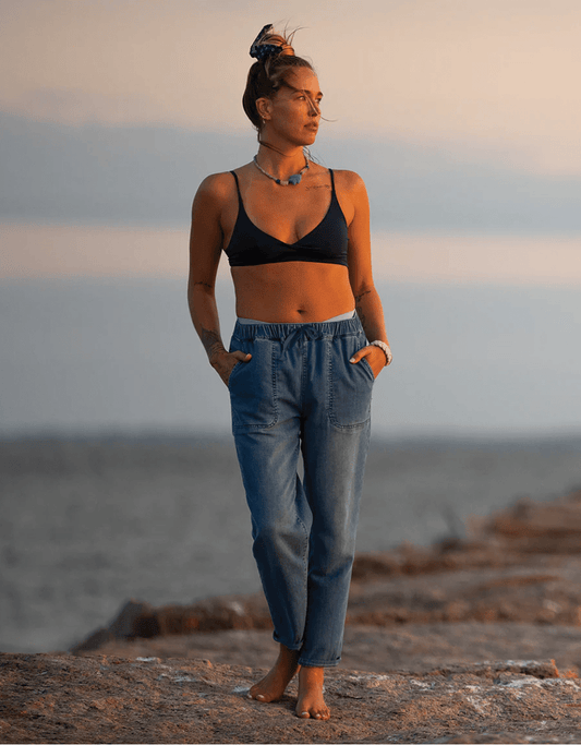 Zoe Lightweight Denim Pant - MST GoodsCarve Designs