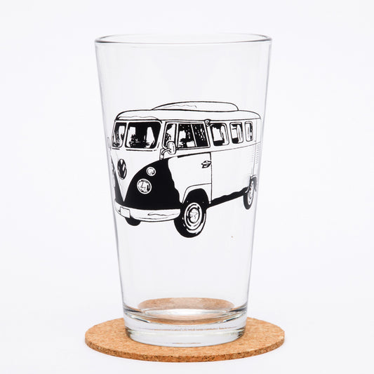 Bus Pint Glass