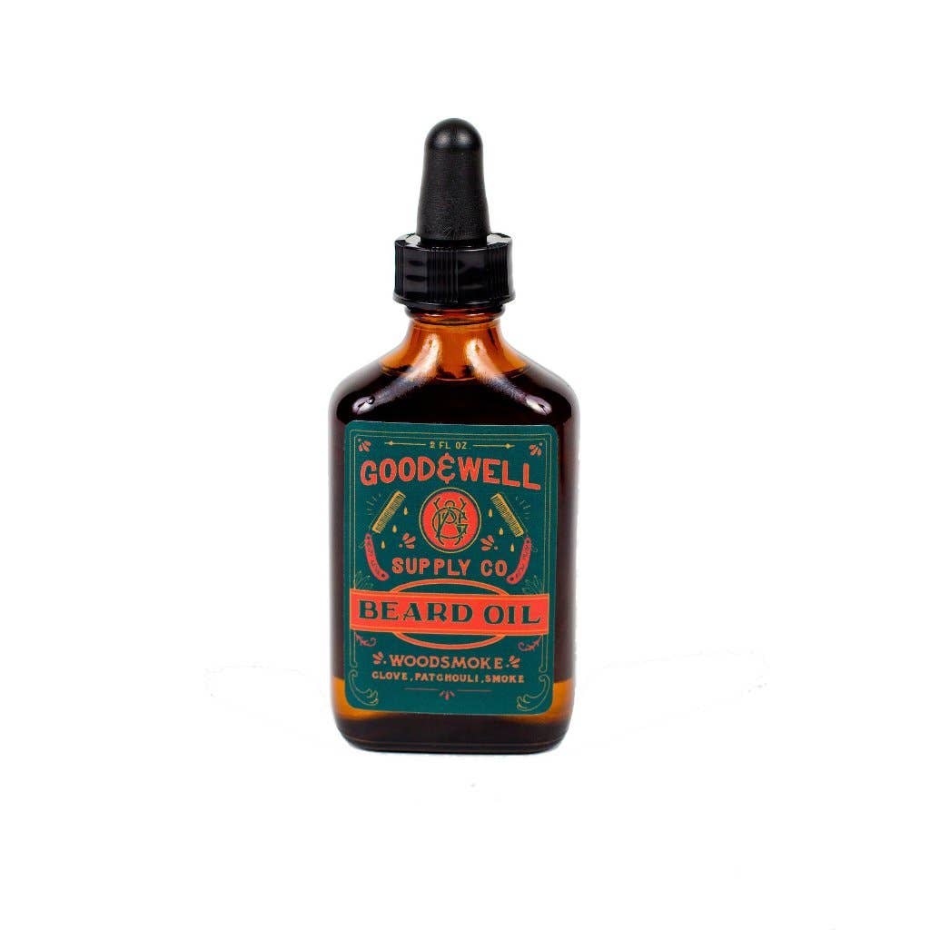 Woodsmoke Men's Beard Grooming Oil