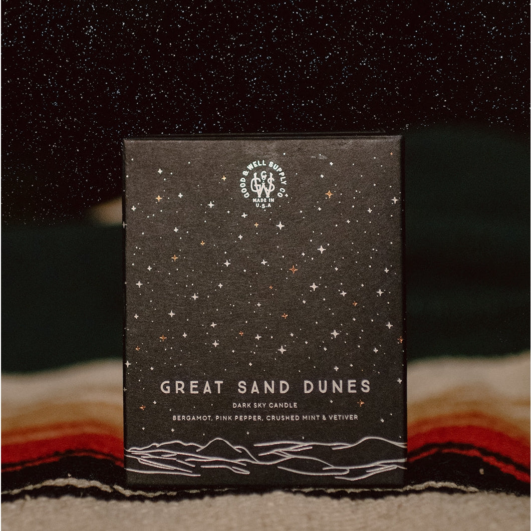 Dark Sky Park Collection Great Sand Dunes Candle