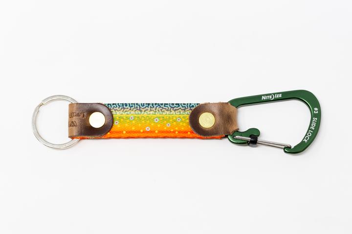 Fish Print Whis-Key Hook Carabiner