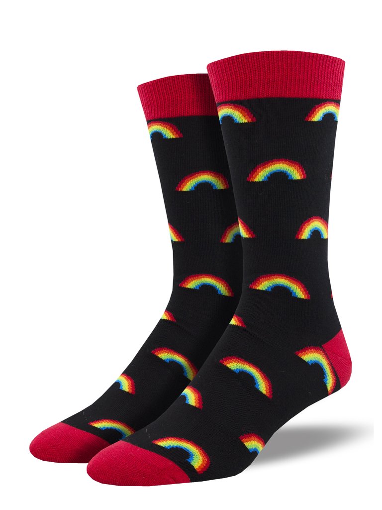 On The Bright Side Rainbow Socks