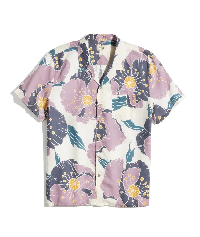 Short Sleeve Tencel Linen Resort Shirt
