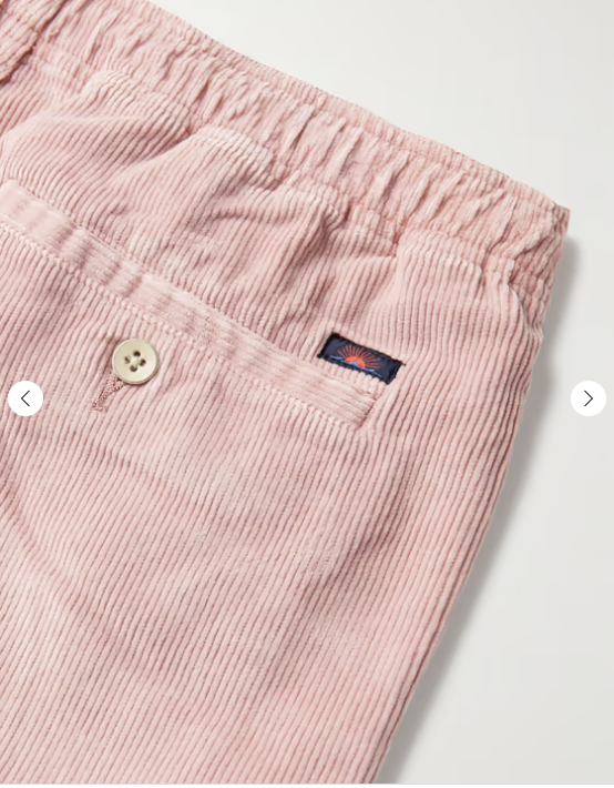 Pull On Cord Shorts