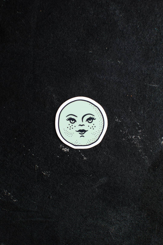 Blue Moon Sticker - MST GoodsDecorative StickersHoundstooth Design + Supply Co