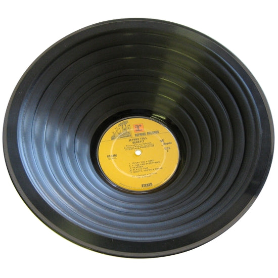 Stepped Vinyl Record Bowl