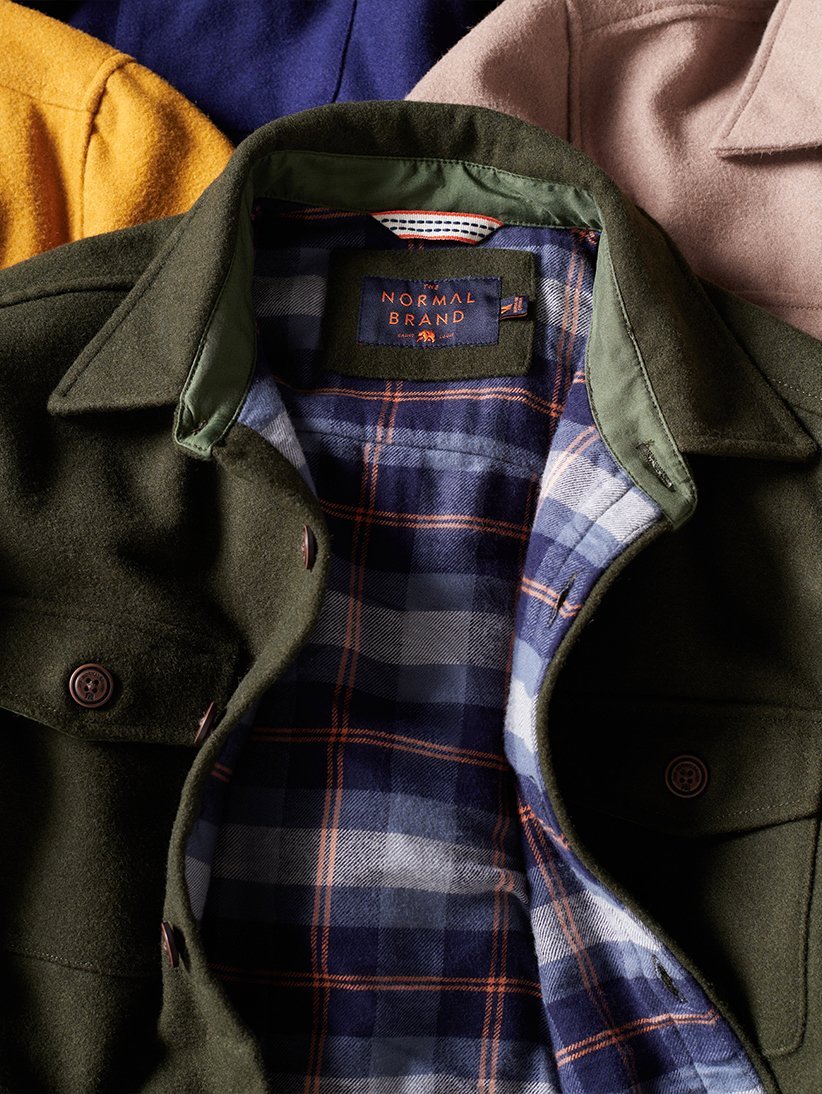 Brightside Flannel Lined Workwear Jacket - MST GoodsThe Normal Brand