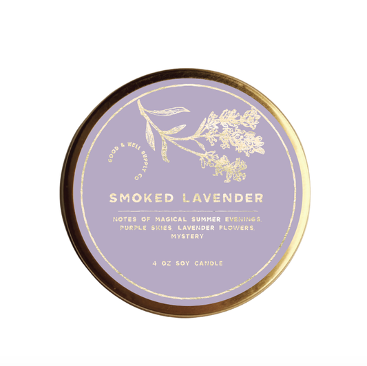 Smoked Lavender Candle