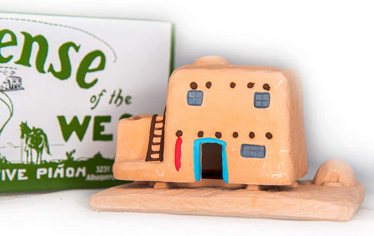 Casa de Adobe Natural Wood Incense Burner - MST GoodsIncense BurnerIncienso