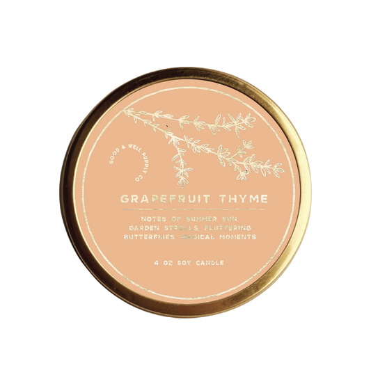 Grapefruit Thyme Candle