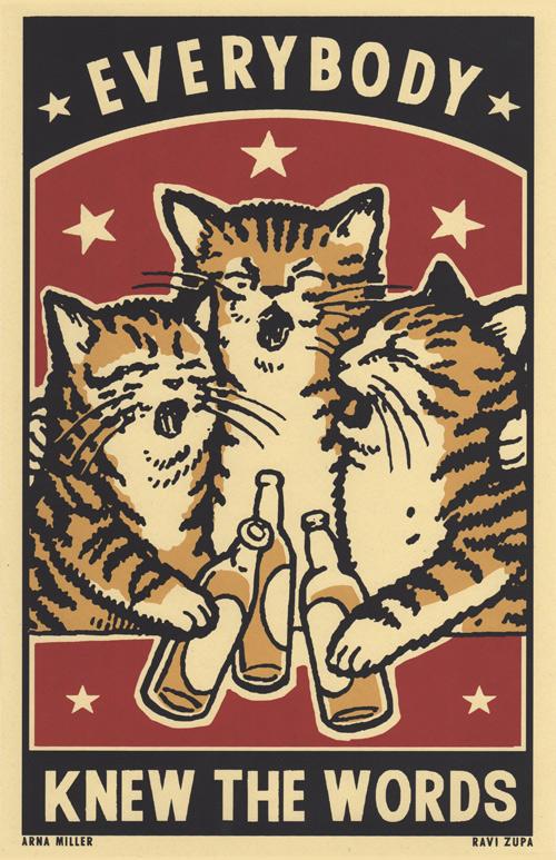 Everybody Knew the Words - MST GoodsArt PrintsArna Miller