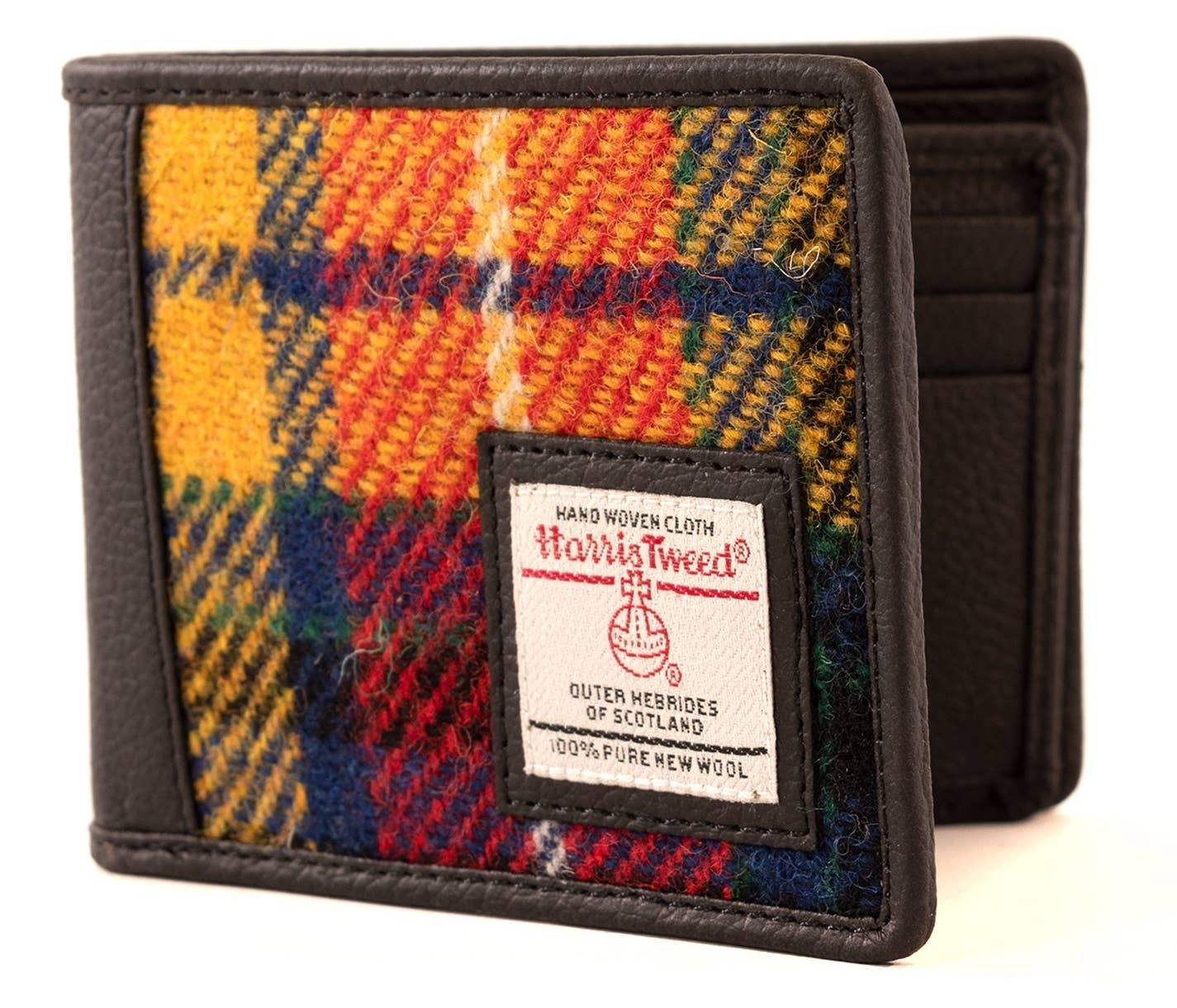 Harris Tweed - Saffron Bi-fold Wallet