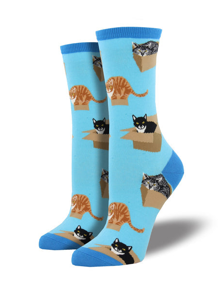 Cat in a Box Socks