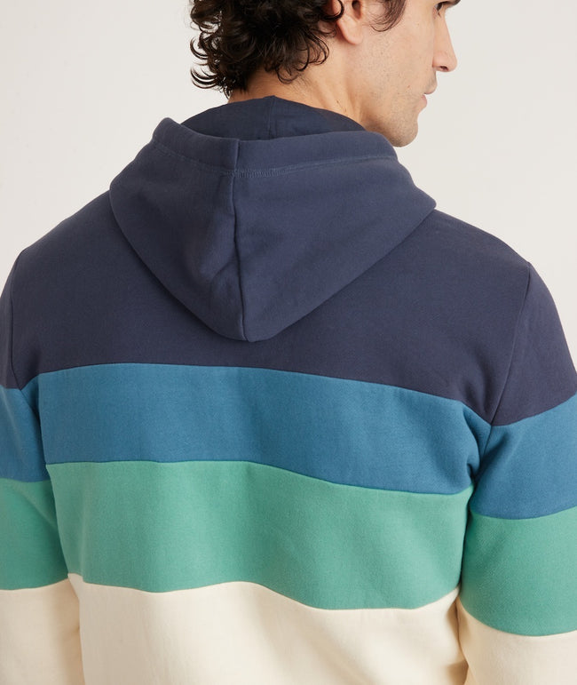 Colorblock pullover hoodie