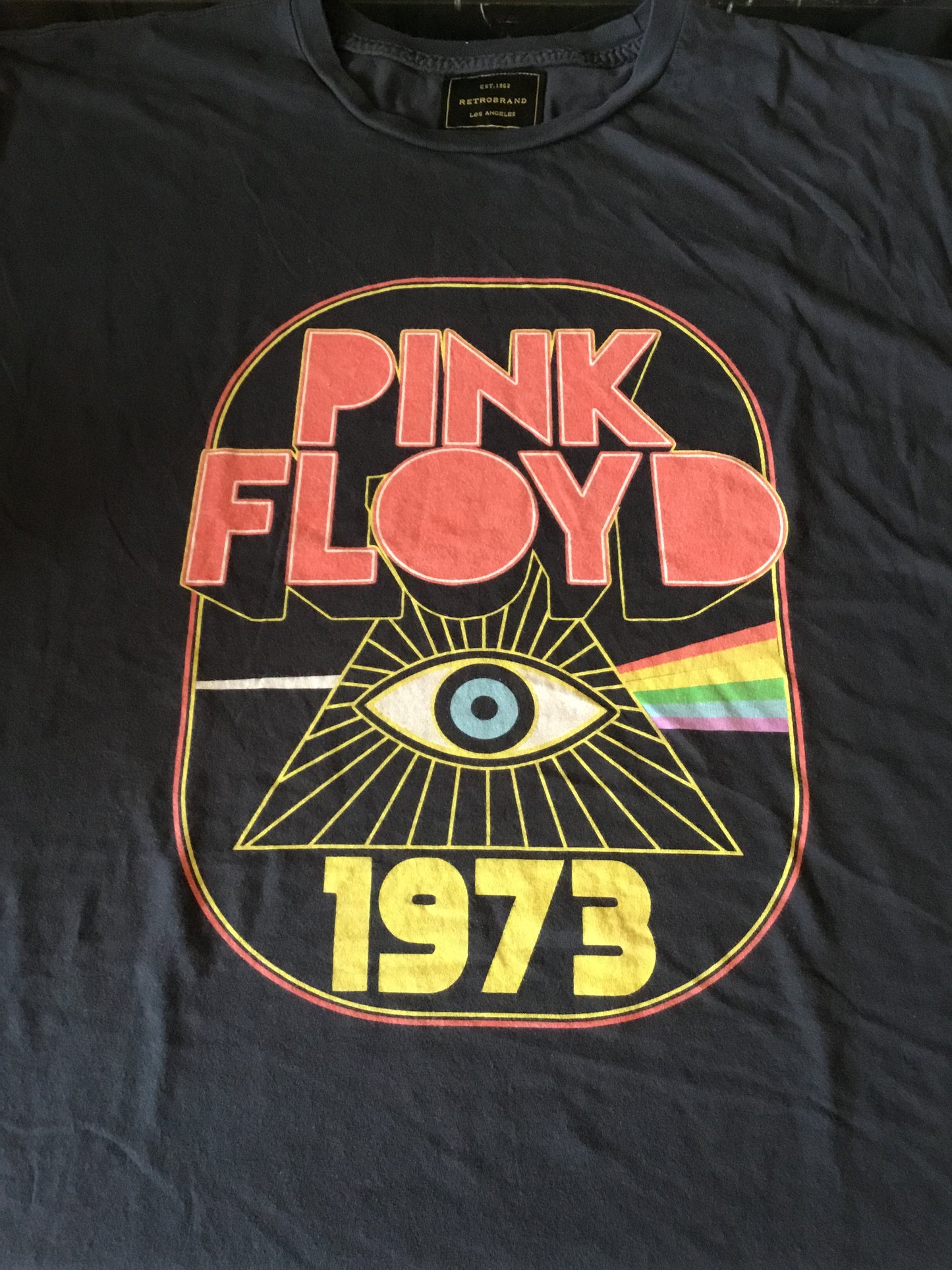 Pink Floyd Retro Black Label Tee