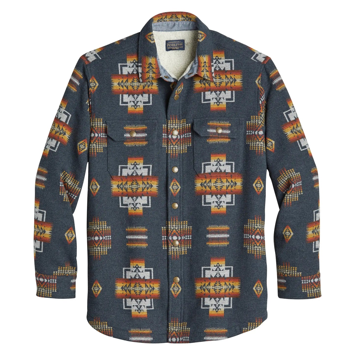 Sherpa Lined Shirt Jacket Chief Joseph