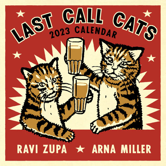 Last Call Cats - 2024 Calendar (2026)