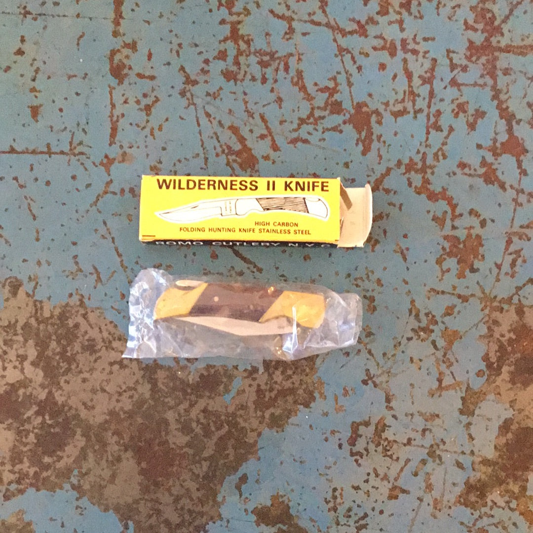 Wilderness II knife - small