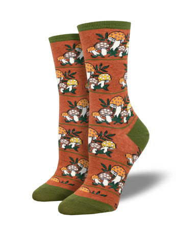Magic Mountain Mushroom Socks