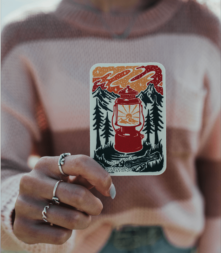 Lantern Scene Sticker - MST GoodsDecorative StickersAtomicchild
