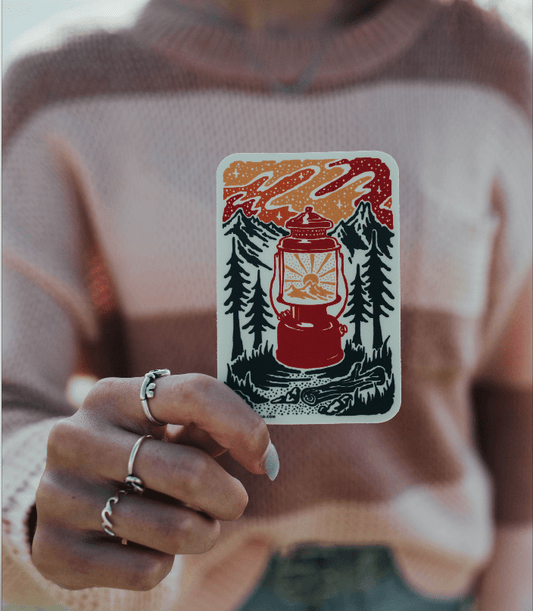 Lantern Scene Sticker - MST GoodsDecorative StickersAtomicchild