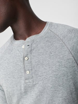 Long Sleeve Cloud Henley - MST GoodsHenleyFaherty